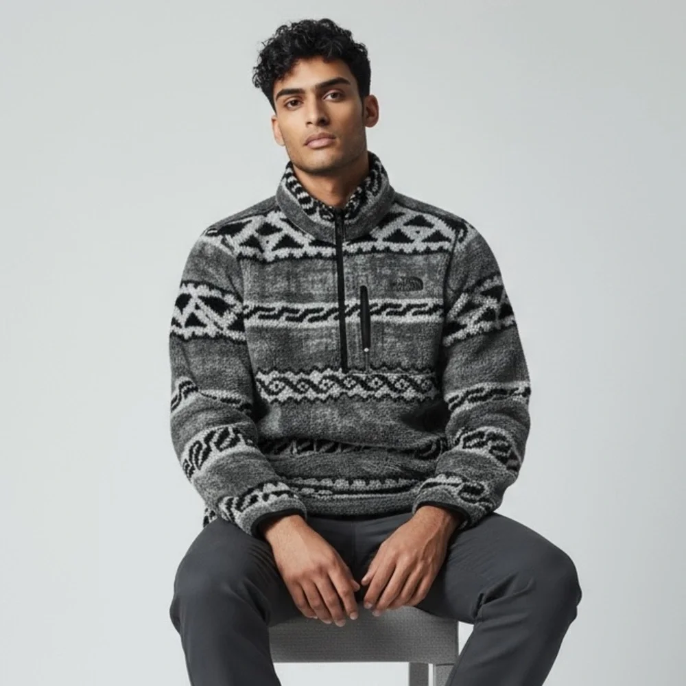 The North Face - The Gordon Lyons - Half Zip - Aztec or Tribal Inspired - Size S